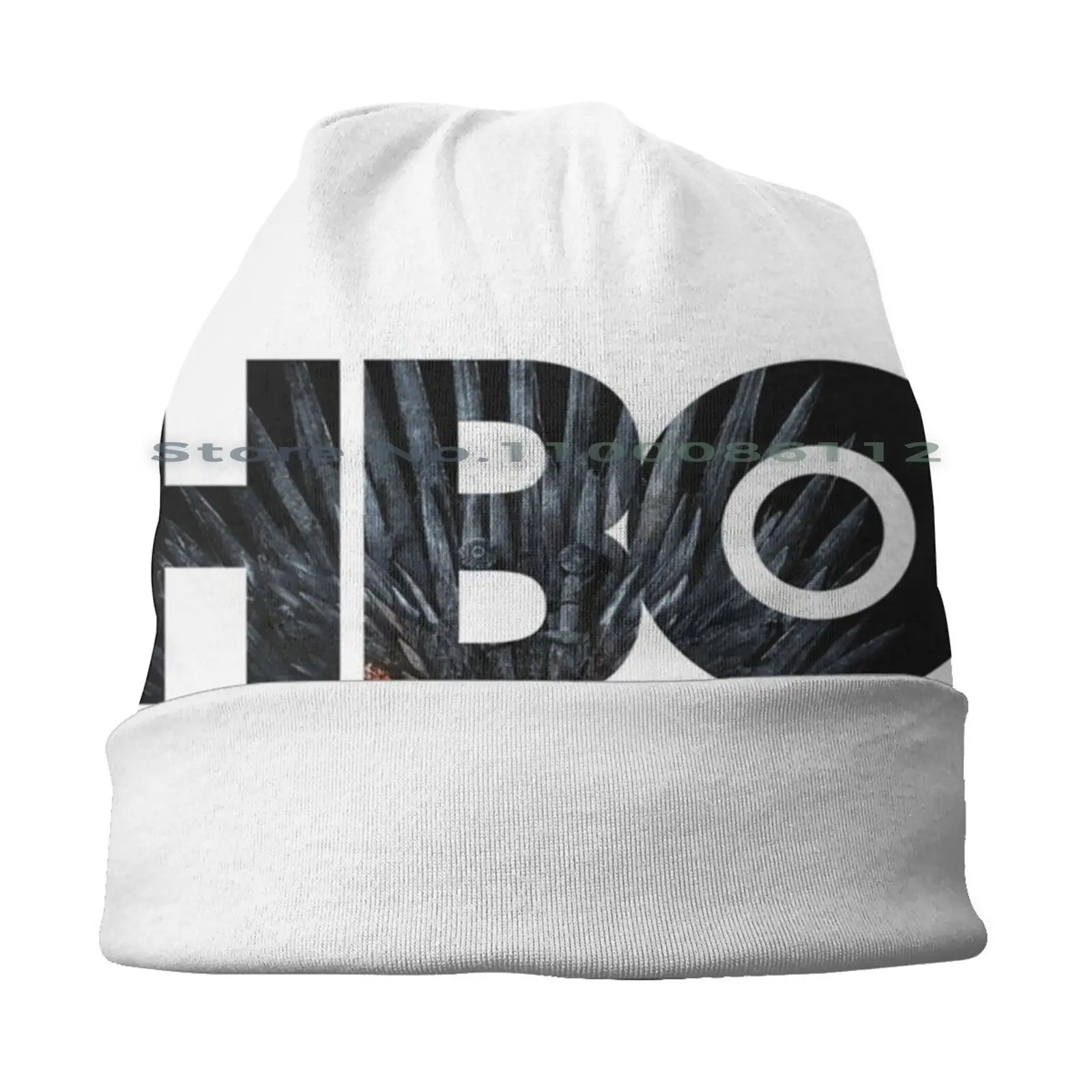 Hbo G.o.t. Вязаная шапка без козырька с логотипом темного дракона |