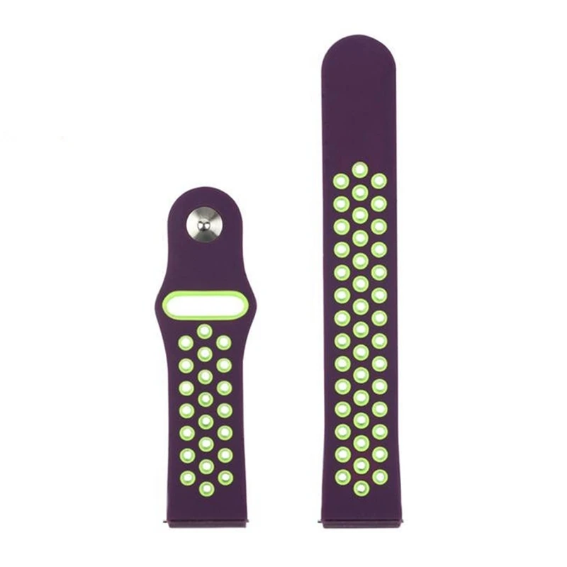 Силиконовый ремешок для браслета Huami Amazfit Pace/Stratos 2 2 S/для samsung gear S3 ремень для Xiaomi Amazfit Bip Молодежный ремешок