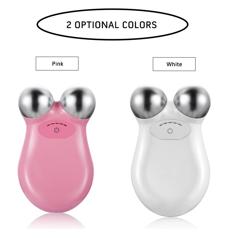 

Facial Massager Micro-current Beauty Instrument Lifting Firming Skin Rejuvenation Face-lifting Device Roller Household