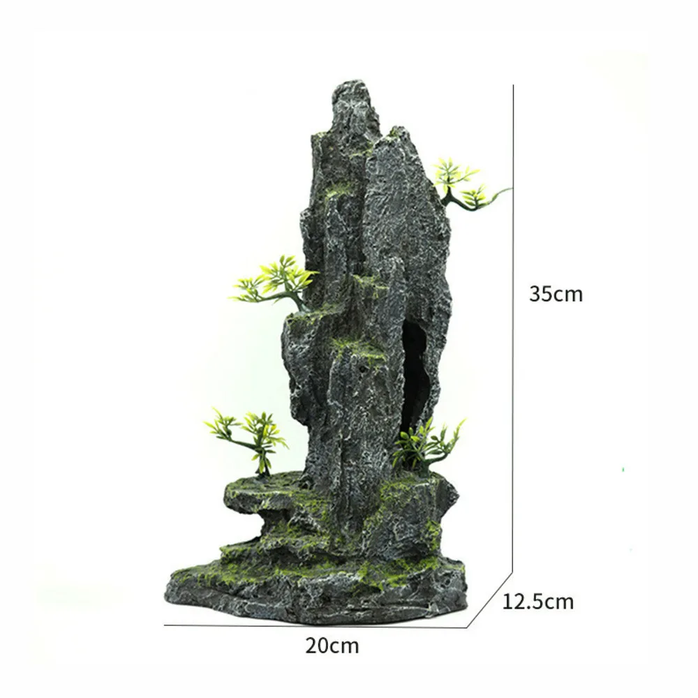 Украшение для аквариума искусственный камень украшения ландшафта Aquascape домашний