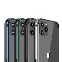 metalsoft tpu bumper case for iphone 12 11 pro max mini xs xr 7 8 plus se cover scratch resistant