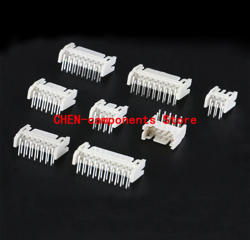 

20PCS PHD2.0MM Double Row Connector Curved Needle Plug 2.0MM Connector Socket 2X3P/4P/5P/6P/7P/8P/9P/10P