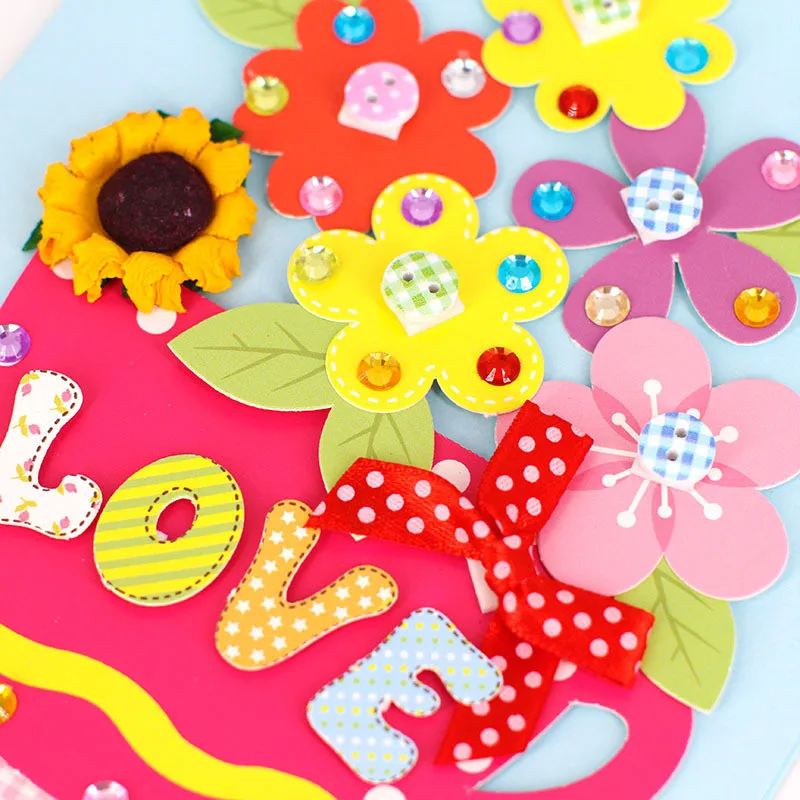 

Teachers' Day DIY Greeting Card Craft Toys Children Manual Teacher's Day Greeting Card Making Kits Education Learning Toys