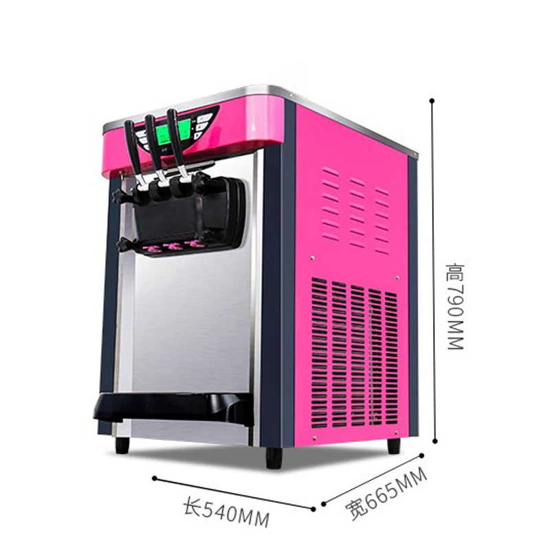 Высокоэффективная настольная машина для мороженого мягкого с тремя вкусами taylor |