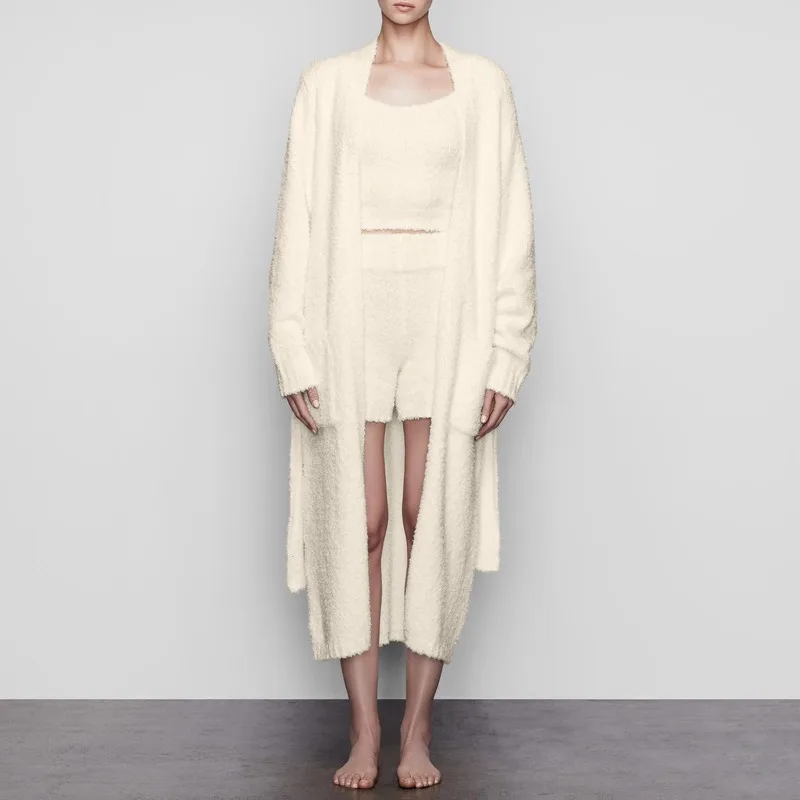 2020 халаты женский длинный халат Фланелевое зимнее теплое кимоно банный одежда