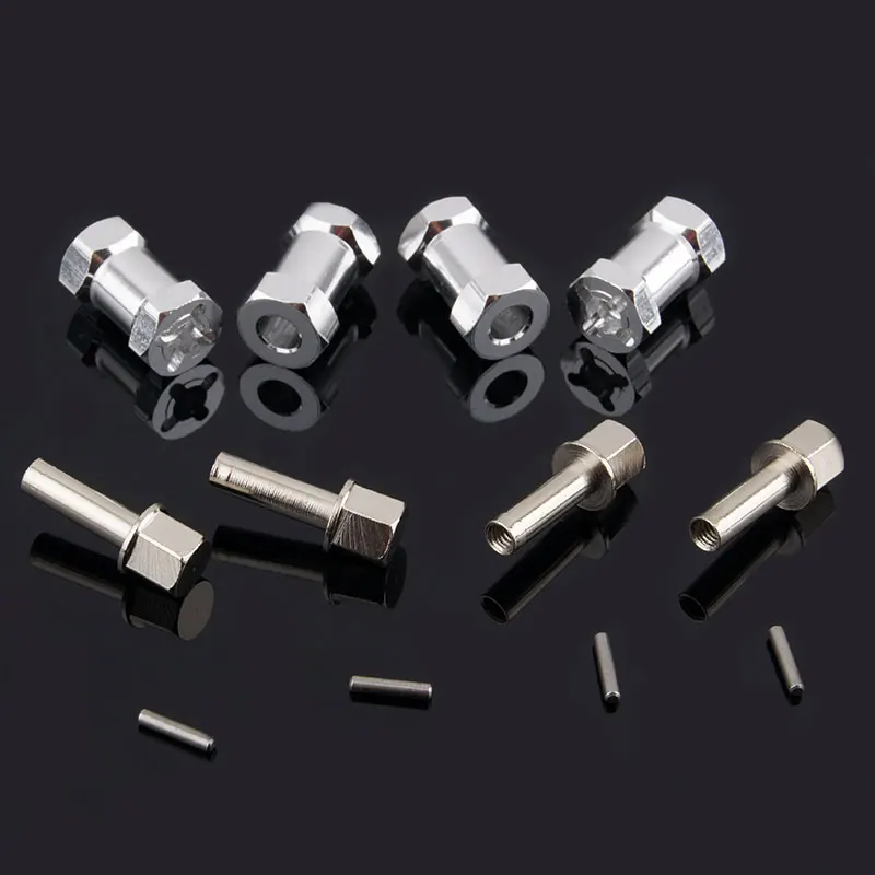 RC алюминиевый шестигранный адаптер 12 мм 20 для скалолазания Тамия CC01 Wrangler |