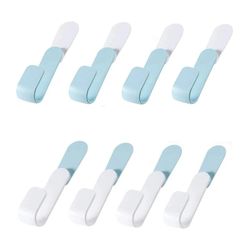 

8Pcs Pot Lid Rack,Wall Mounted Pan Lid Organizer Holder,Adjustable Hanging Pan Cover Organizer,Kitchen Tool,B & A