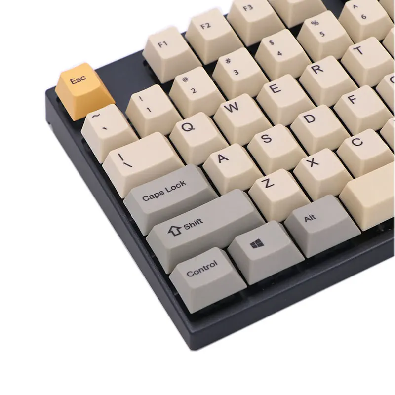 KeyPro Cheese Ethermal цветные сублимационные шрифты PBT keycap cherry profile для механической