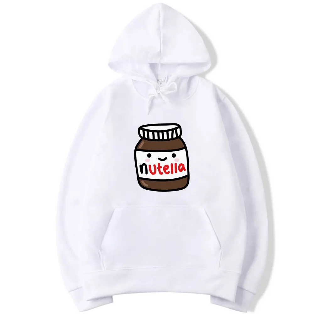 Толстовка Nutella Jar с капюшоном симпатичная Реалистичная как в холодильнике