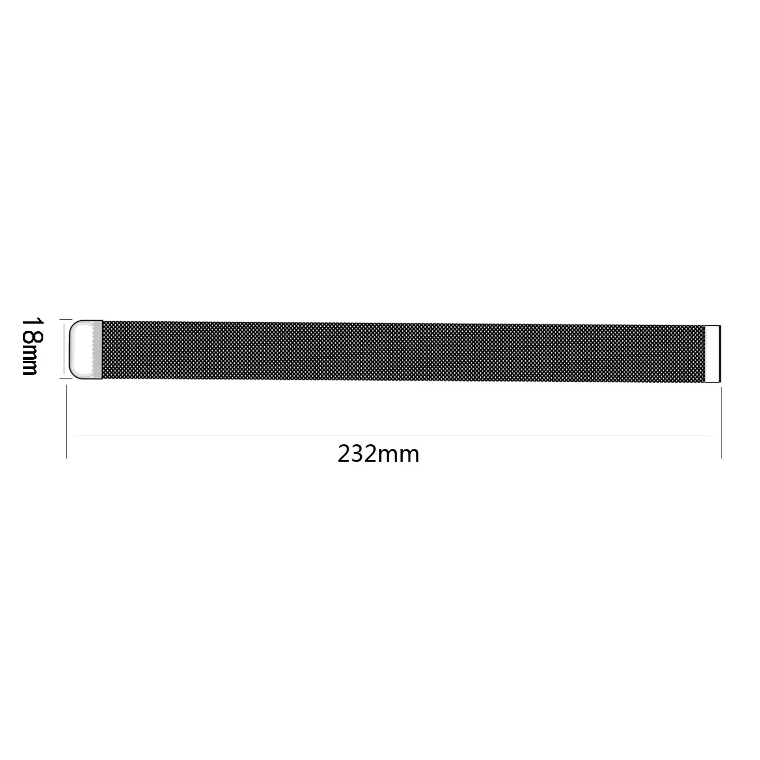 For Garmin Vivoactive 4S Strap 18mm High Quality Stainless Steel Metal Replacement Watch Band Bracelet | Электроника