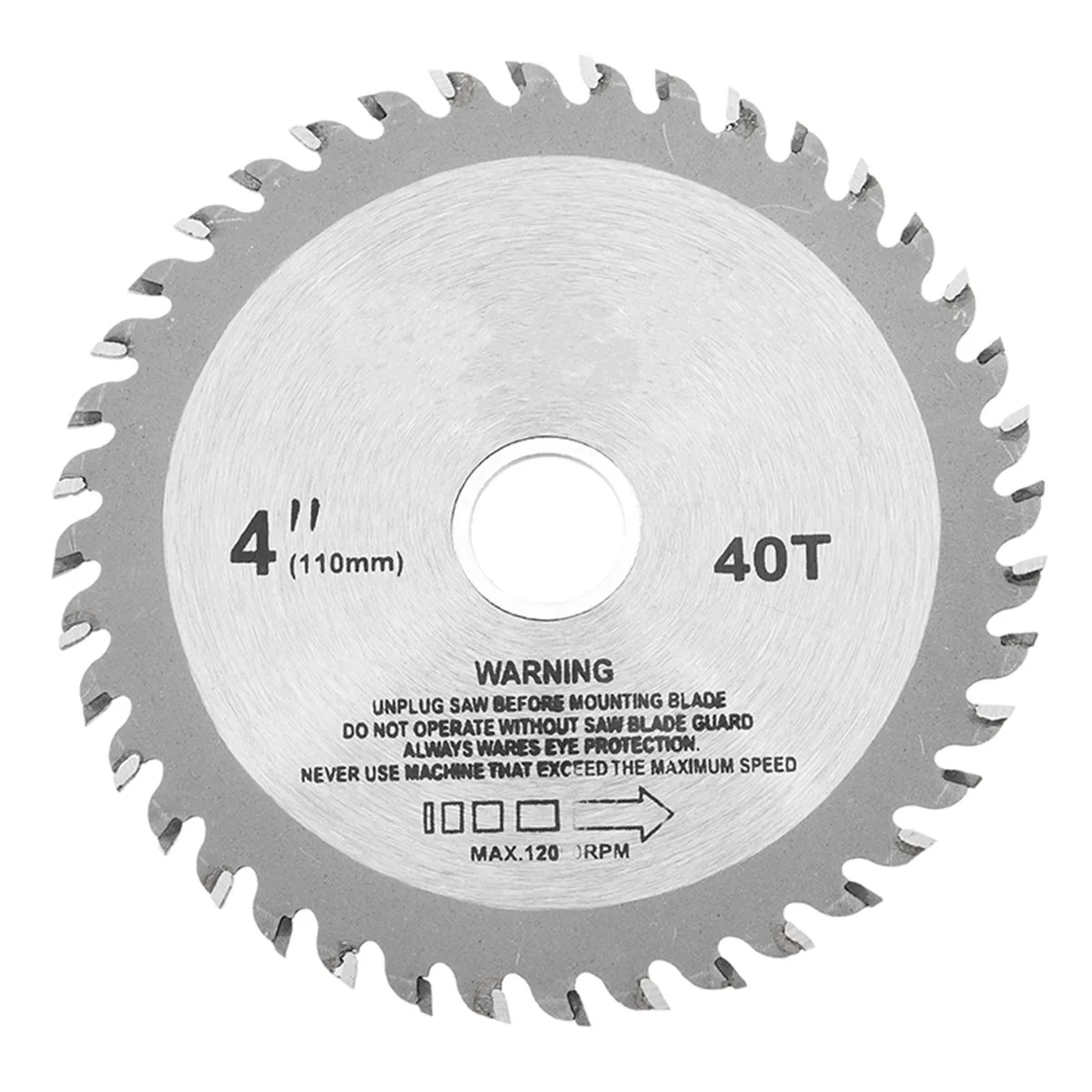 Высококачественный 4 дюймовый 40 зубчатый Циркулярный пильный диск акриловый
