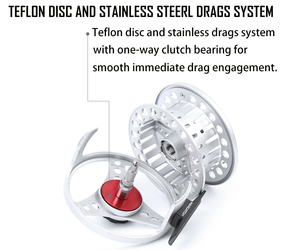 Удочка и Катушка Maximumcatch для ловли нахлыстом комбинированная 8Ɗ &quot/8ƌ&quot/9