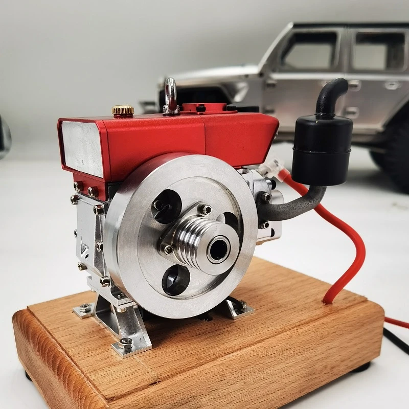 Rc автомобиль мини фрезерный станок с ЧПУ металл бензиновый двигатель