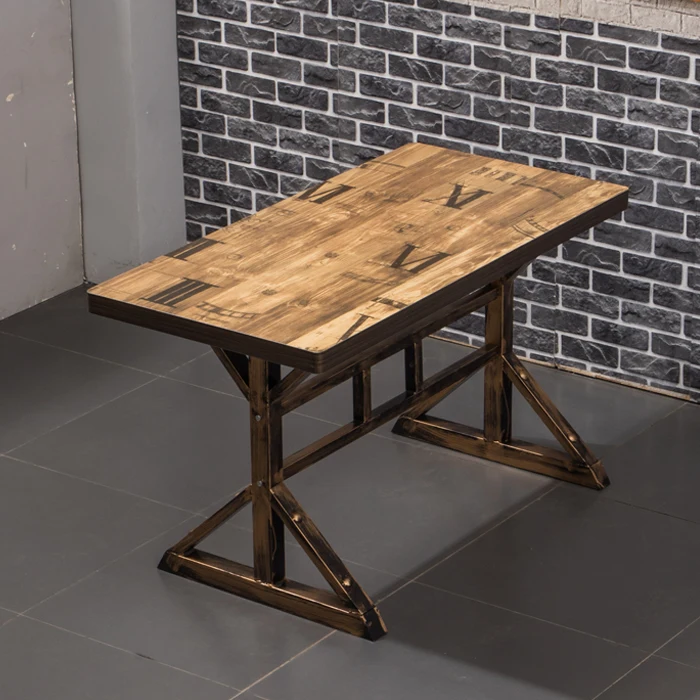 Простой снэк бар в стиле ретро быстрое обеденное устройство комбинированный