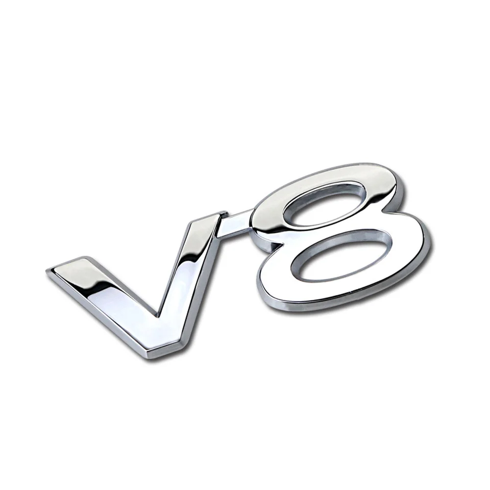 DSYCAR 1 шт. 3D металлический VXR V8 5 7 автомобильный боковой брызговик задний багажник