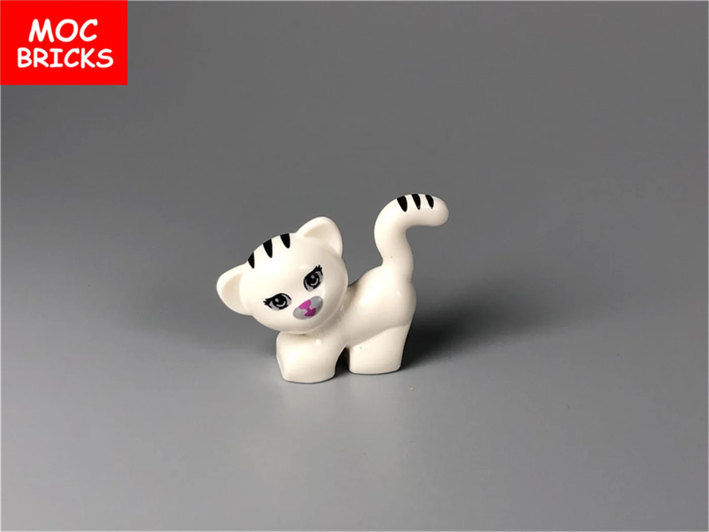 5 шт./лот MOC кирпичи животные маленькие уплотнения кошка собака белка ящерица