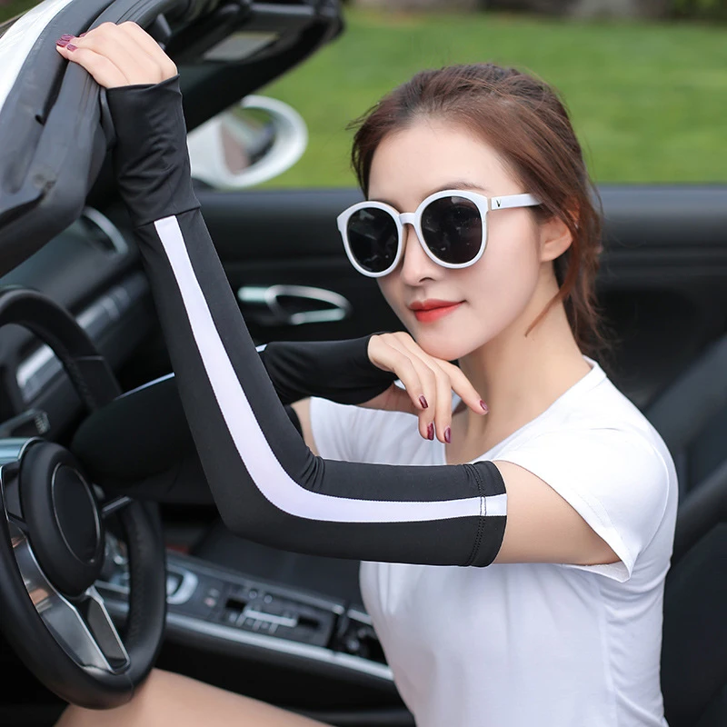 

Outdoor Arm Cover 1 Pair Arm Guard Summer Sun UV Protection Sleeve Driving Fashion Protective Clothing Men Women Arm Sleeves