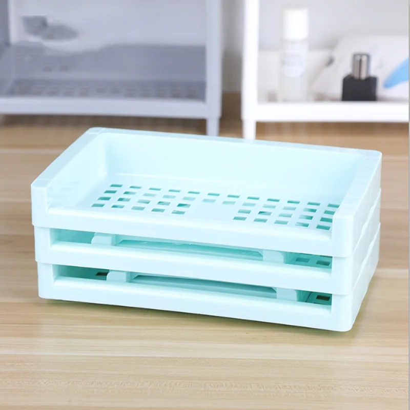 Настольная простая многоярусная офисная стойка для хранения популярная