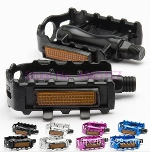 От DHL 20 пар фиксированный Шестерни велосипедные педали подножки для активного