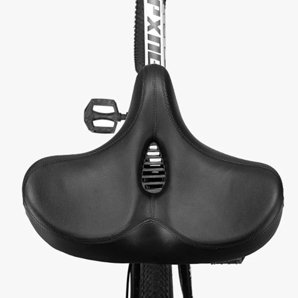 

Soft Bicycle Seat Cushion Waterproof Large Shock Absorption Mountain Bike Saddle Hollow Breathable Bicycle Saddle