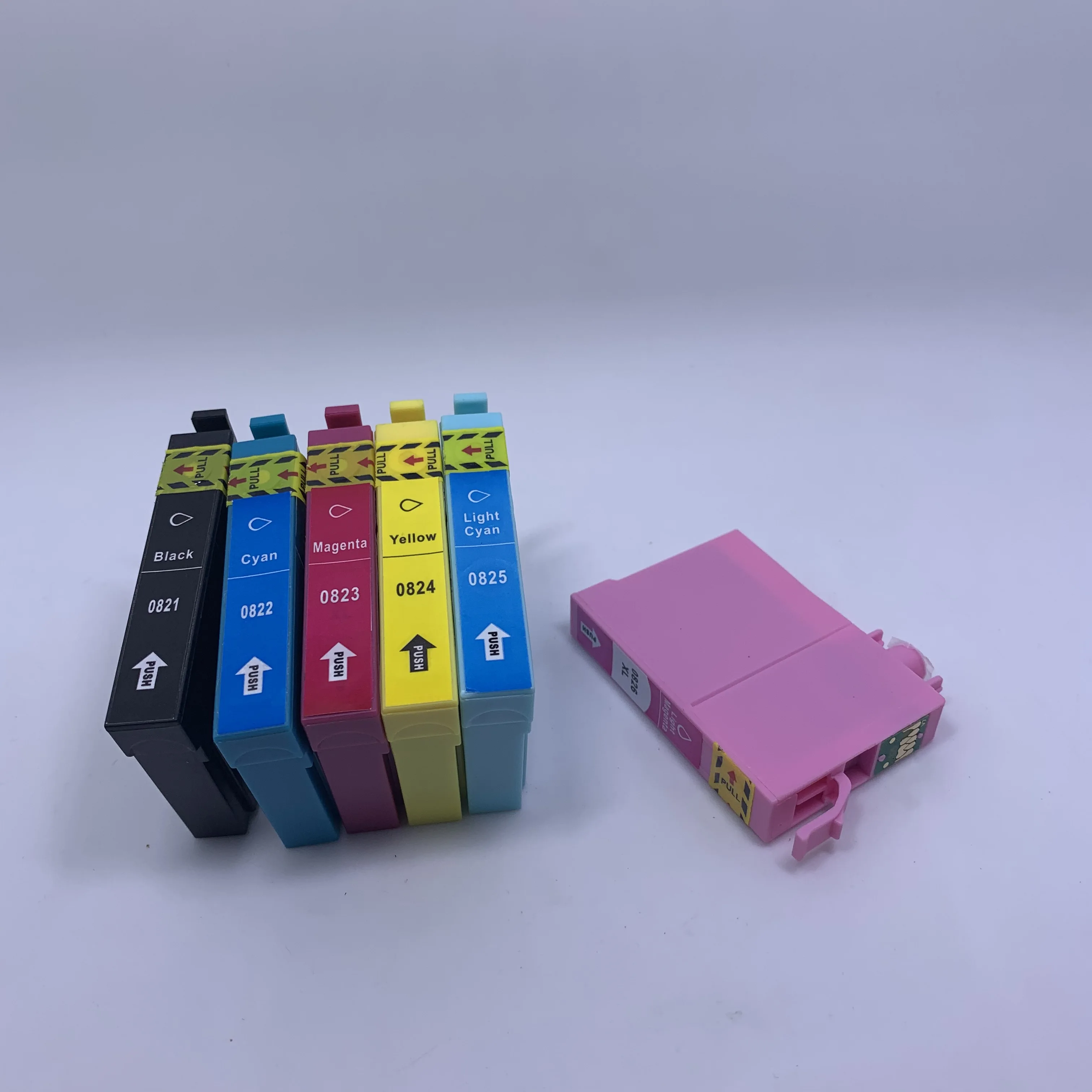 

82 T0821 T0822 T0823 T0824 T0825 T0826 Compatible Ink Cartridge for Epson Stylus Photo R270 R290 R295 R390 RX590 RX610 RX690