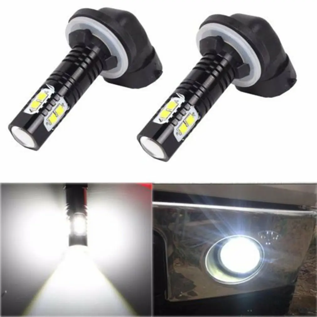 

High Power DRL Lamps 6500K White 881 LED Replacement Bulbs For Car Fog Lights Daytime Running Lights 12V