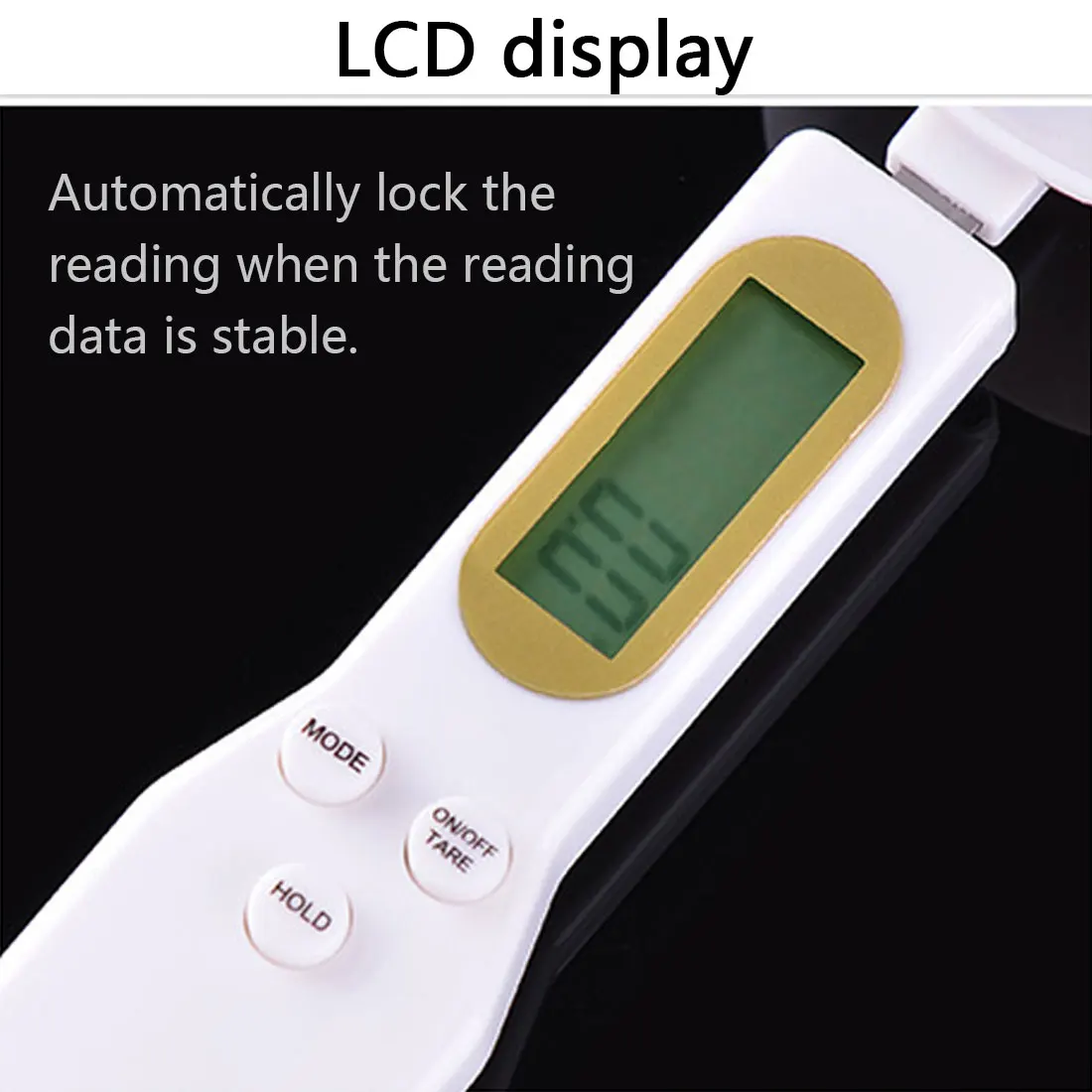 

Electronic Kitchen Scale 500g/300g 0.1g LCD Display Digital Weight Measuring Spoon Digital Spoon Scale Mini Kitchen Tool