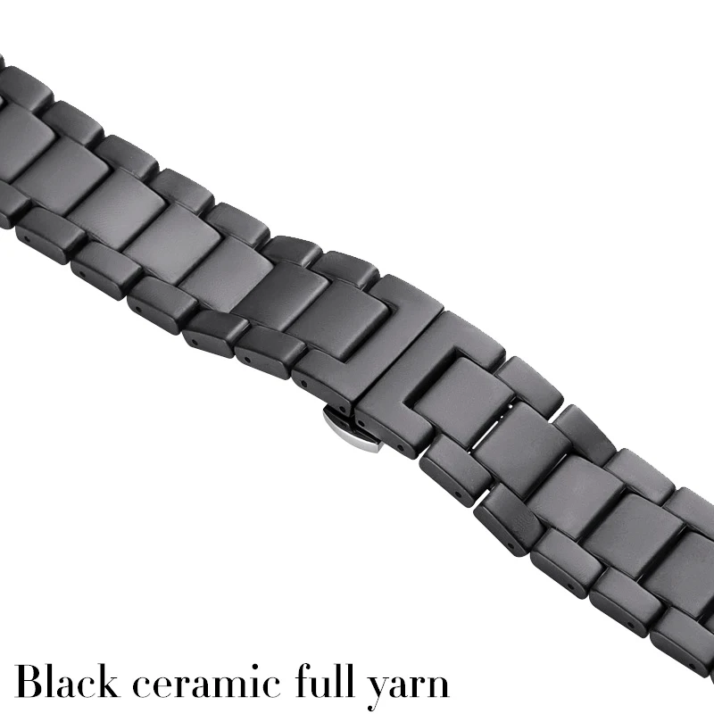 Matte 18мм 20мм 22мм керамический ремешок Для Huawei часы GT / watch 2 pro / Samsung Gear S3 для Lenovo часы 9 ремешок / Galaxy Watch 46/42 Сменные аксессуары - Цвет: Matte