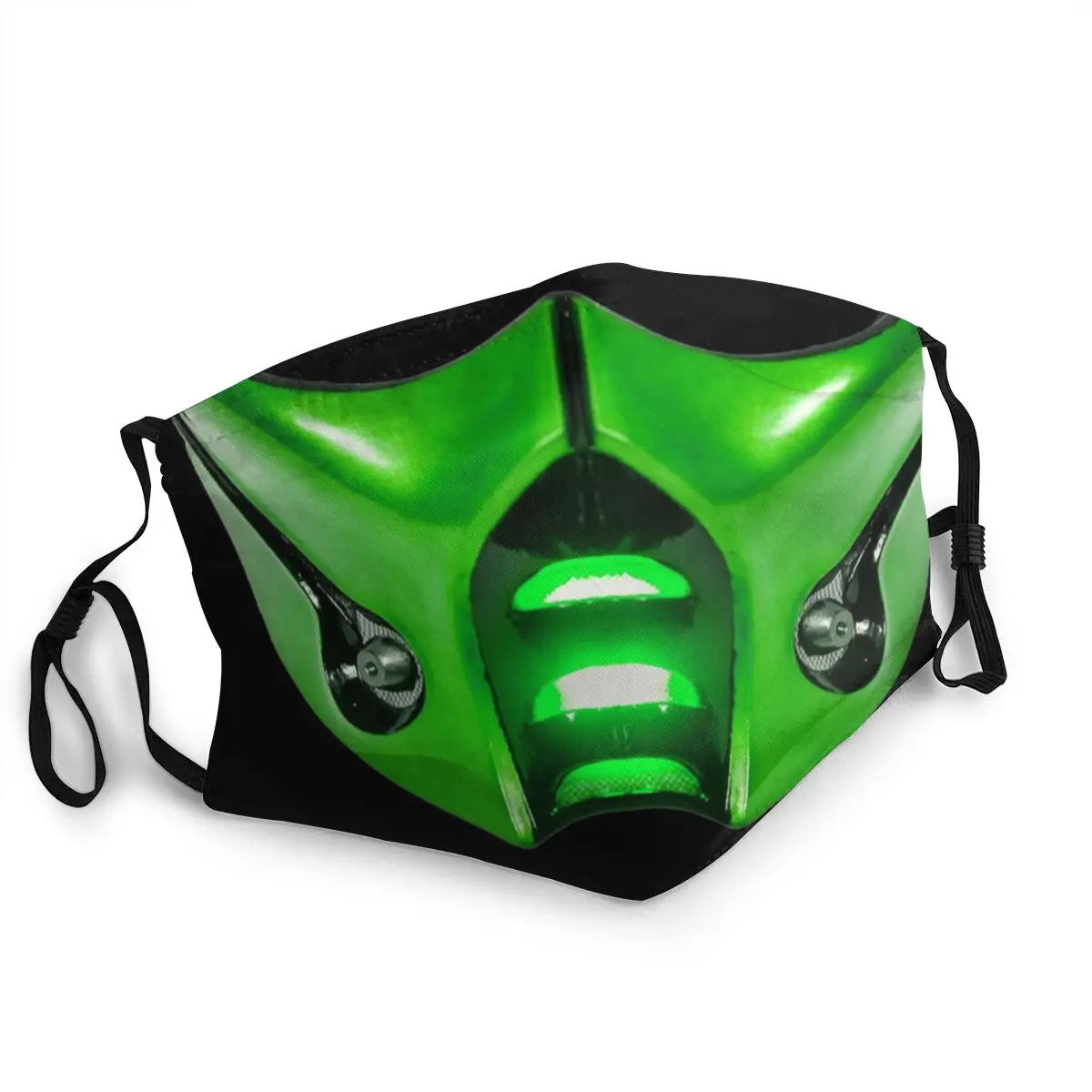 Маска для взрослых Mortal Kombat Fighting Game Пылезащитная рептилия ниндзя воин защитный