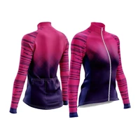 womens winter thermal fleece cycling jersey long sleeve keep warm bicycle tops mtb road bike sportswear maillot ropa ciclismo