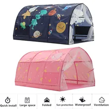 Portable Kids Space Toys Play House For Kids Folding Small House Tent House Ball Pit Pool Tent Bed Tent Girls Boy Room Decor