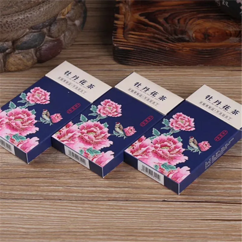 10 Packs Peony Flower with White Tea Smoke Cigarette Quit Artifact Aromatherapy Smoking and Drinking Tobacco | Дом и сад