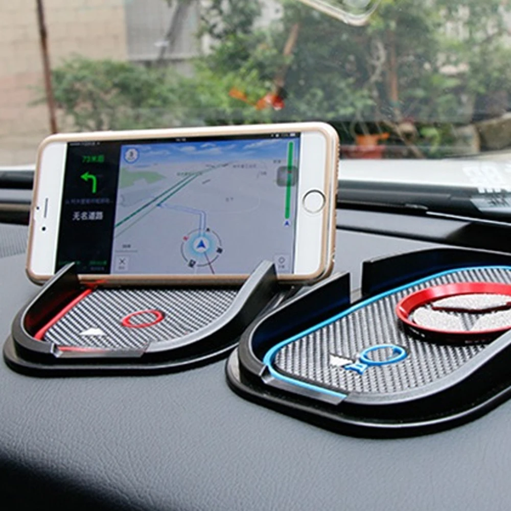 Автомобильный нескользящий коврик carманgo держатель на мобильный телефон для