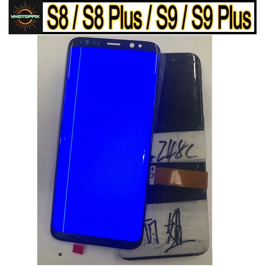 Для Samsung S8 плюс дисплей с сенсорным экраном ЖК для S9 LCD линия Мобильный телефон