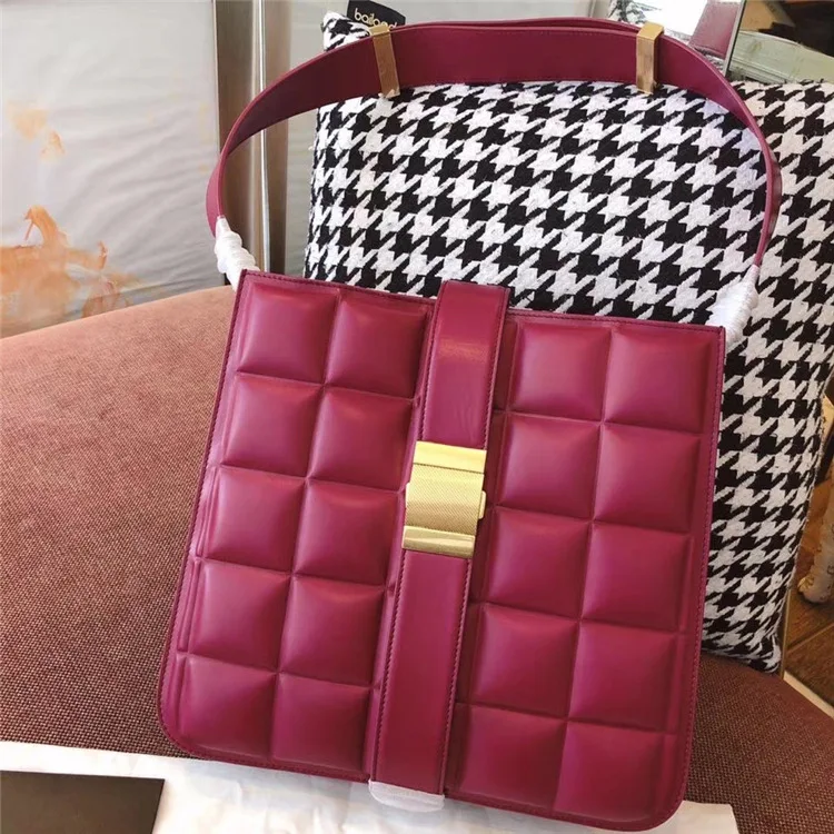 2020 Новая роскошная женская сумка тофу из высококачественной натуральной овечьей