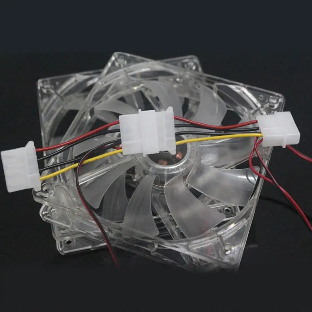 

PC Computer Cooling Fan 8CM/12cm Lantern Chassis Power LED Luminous Cooling Supply Cooling Belt Chassis Fan