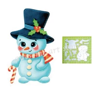 snowman hat holly cane metal cutting mould died to scrapbook cutting mould craft supplies cutting diy craft cutting mould 2021
