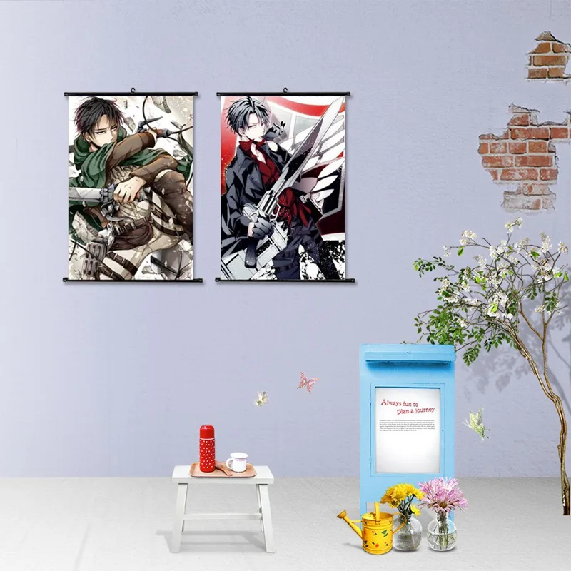 Настенный свиток 2019 для косплея атака на Титанов |
