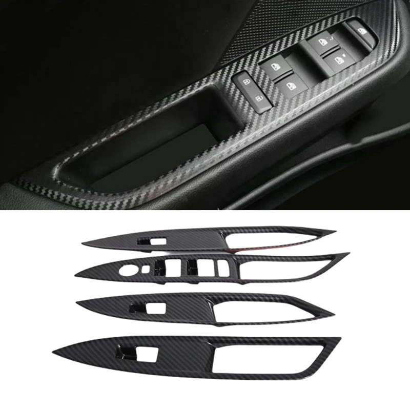 

AU05 -Car Window Lift Switch Panel Cover Decoration for Chevrolet Cavalier Onix 2019-2021
