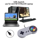 Геймпад, игровой джойстик с USB-управлением, Геймпад, игровой джойстик для SNES, Геймпад для Windows, ПК, управление компьютером, джойстик