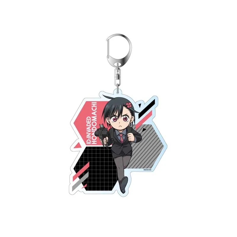 ID:INVADED Bag Pendants Keyring Japanese Anime Cartoon Figure Narihisago Akihito Acrylic Key Chains Keychain Jewelry | Украшения и