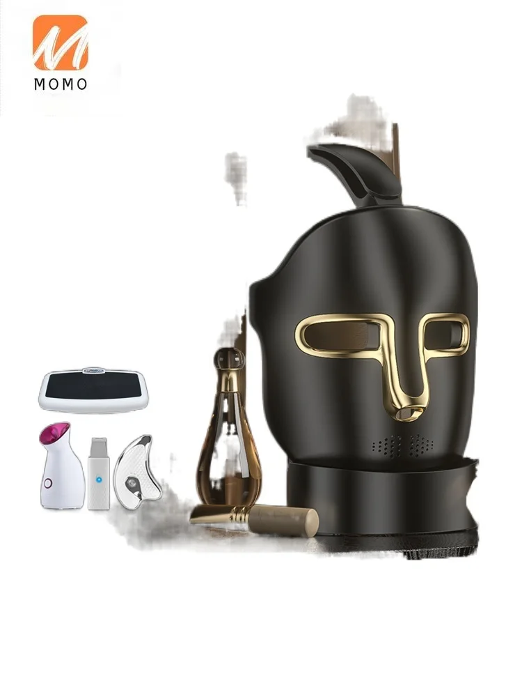 

Photon Skin Rejuvenation Beauty Mask Household Equipment for Facial Beauty Facial Appliance Red and Blue Lamp