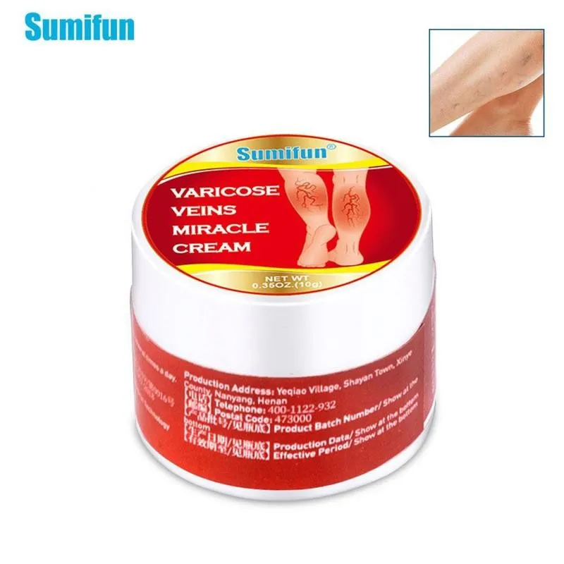 

Varicose Veins Cream Anti-swelling Red Capillary Vasculitis Treatment Cream Pain Relief Ointment Herbal Medical Plaster 15g