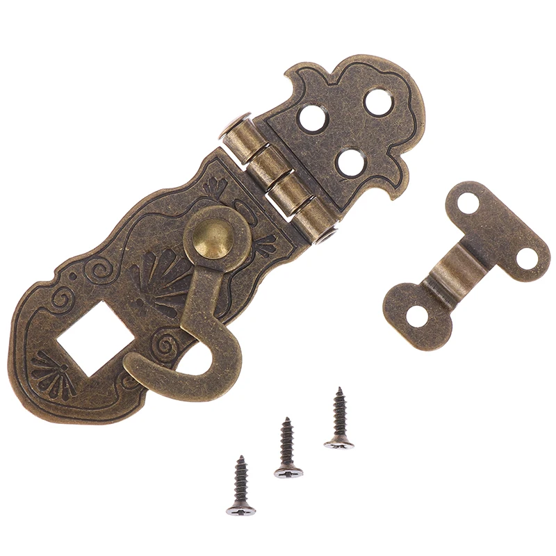 1pc Antique Diary Book Notebook Lock Metal Buckle Package Gift Box Hinge Fastener | Канцтовары для офиса и дома