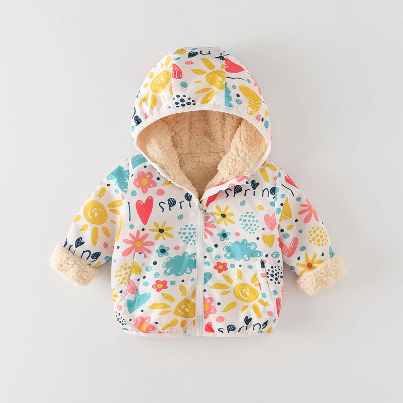 Детская теплая куртка для мальчиков и девочек с капюшоном вельветовое детское