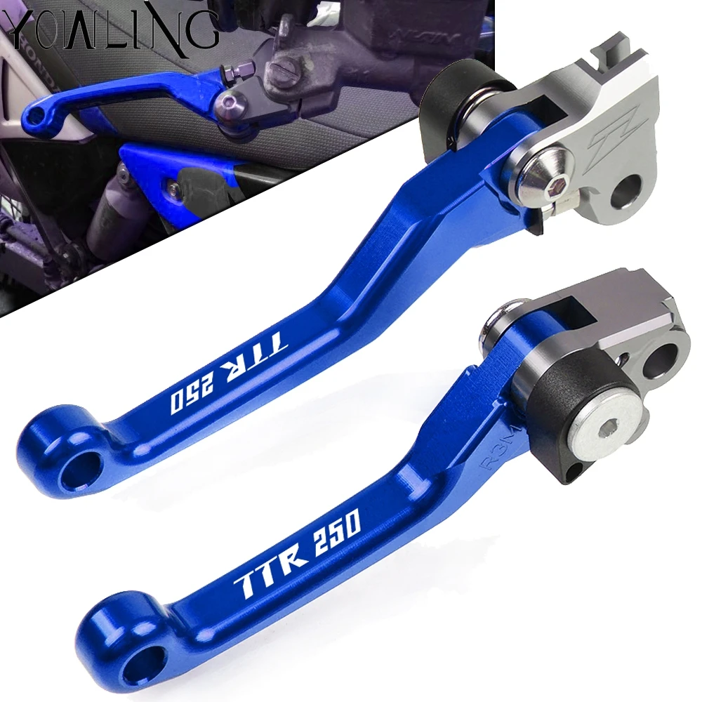 Для YAMAHA TTR250 TTR 250 1993 1994 1995 1996 1997 Байк мотокросс ЧПУ алюминий Ручка складной