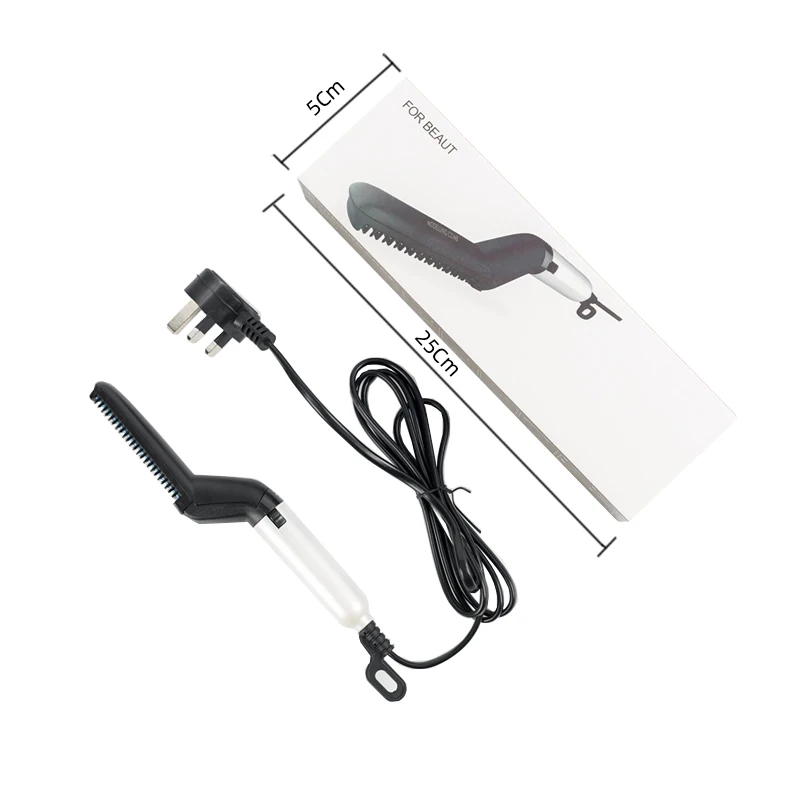 

Multifunctional Electric Hair Comb Brush Beard Straightener Beard Straightening Comb Straight Hair Curler Styling Tools