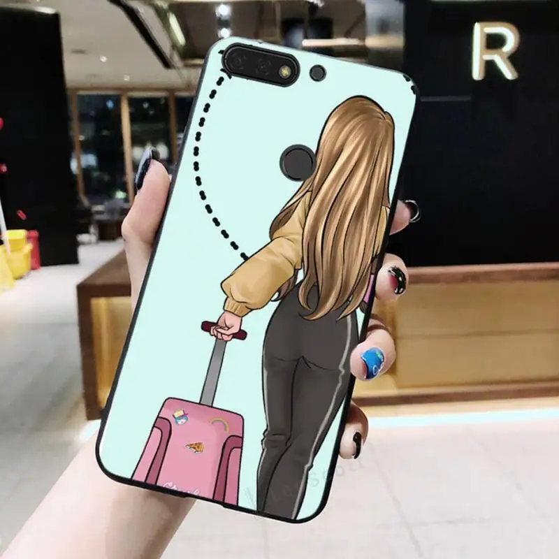 

Girls Bff Best Friends Forever Phone Case Shell Cover Coque Fundas For Huawei Honor 7C 7A 8X 8A 9 10 10i Lite 20 NOVA 3i 3e