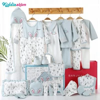 24pcs unisex baby girl clothes newborn gift set baby boy clothes cotton summer baby supplies fall winter spring clothing sets