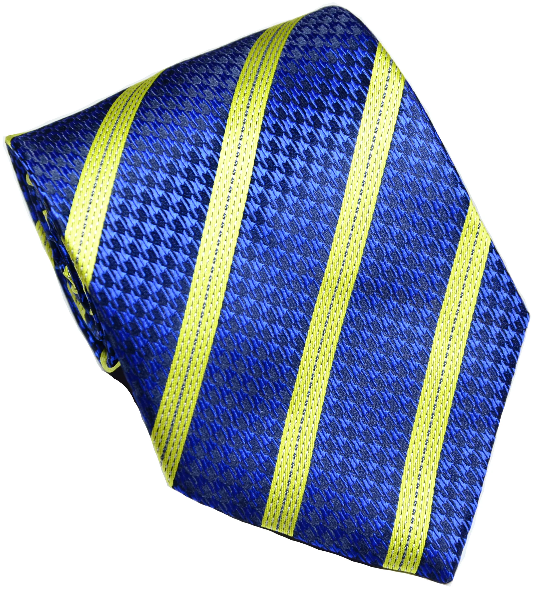 

Silk Striped Tie for men's necktie Black White Blue Yellow Jacquard Party Wedding Woven Fashion Design